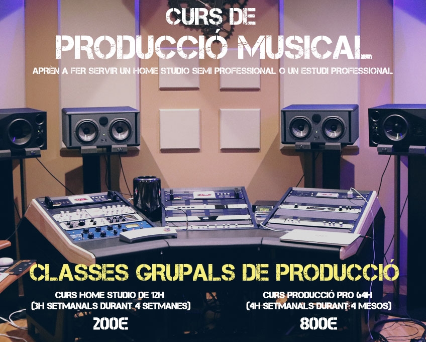 Classes de producció musical