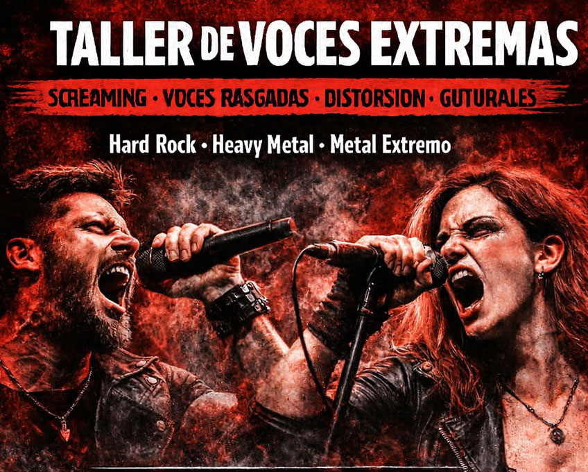 Taller de voces extremas en Barcelona