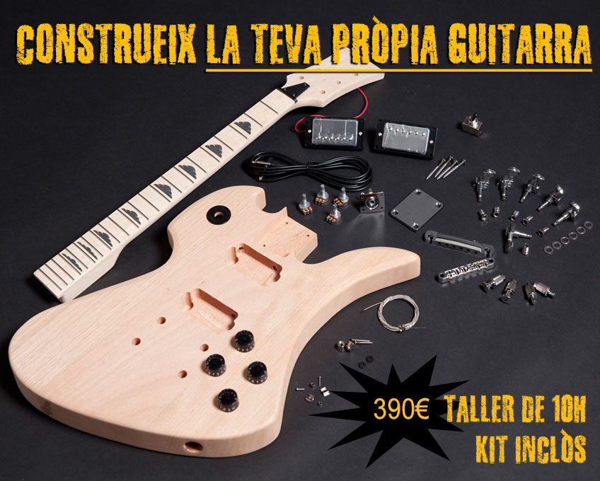 Construeix la teva pròpia guitarra