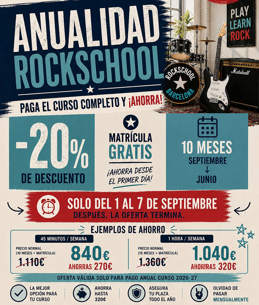 Matricula Anual Curso 2026 2027