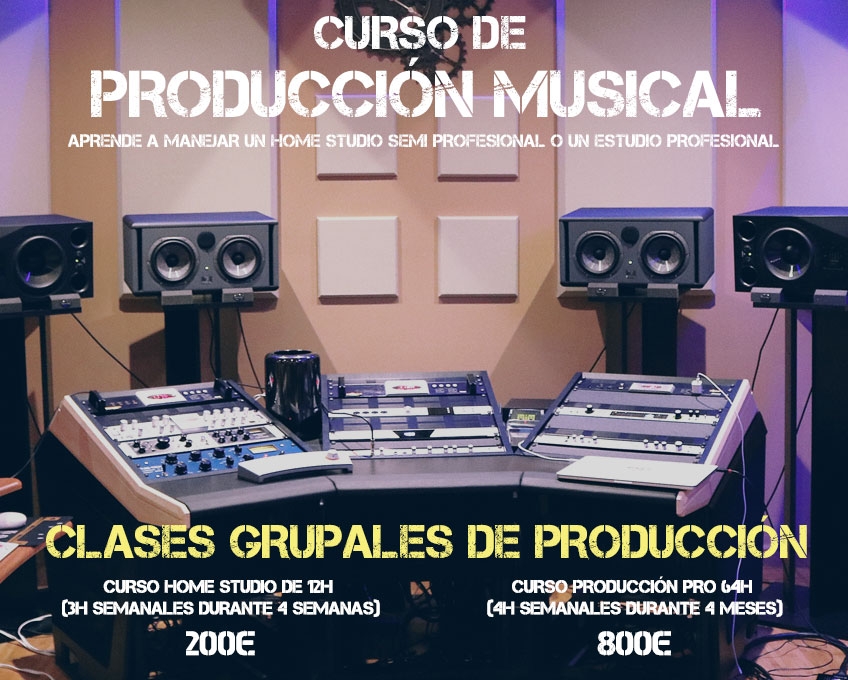 Clases de producción musical