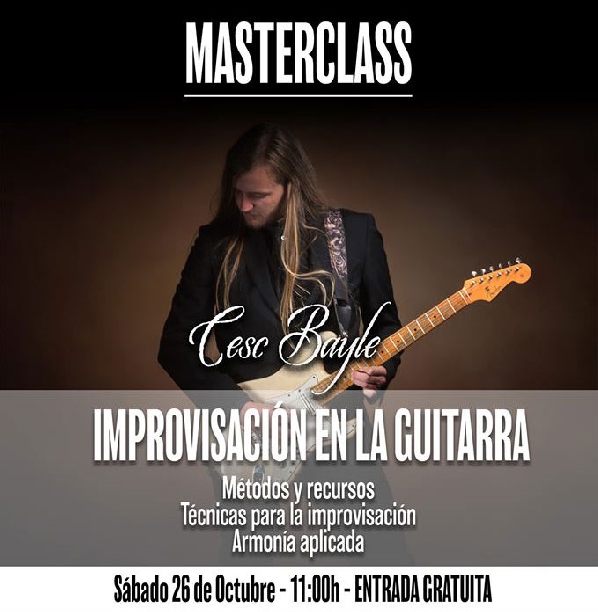 Masterclass improvisació a la guitarra